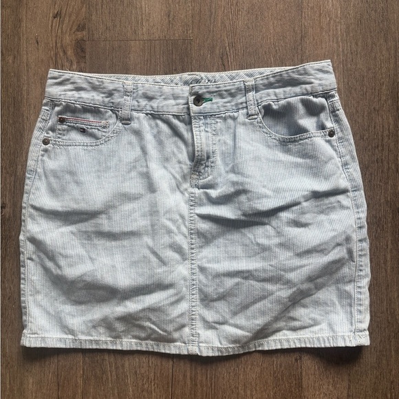 Tommy Hilfiger Blue Mini Pencil Skirt Casual - Picture 1 of 4